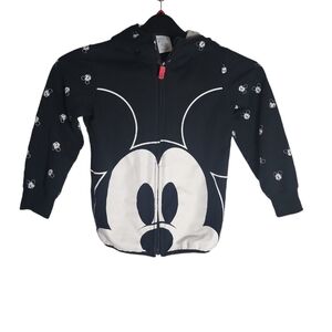Mickey Mouse Disney Store zip-up hooded sweatshirt